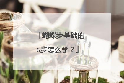 蝴蝶步基础的6步怎么学？