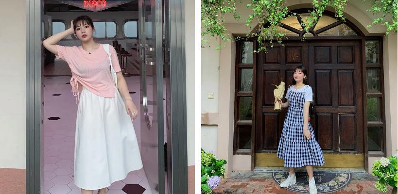 今日微胖女孩，大码女装轻松穿出性感可爱风