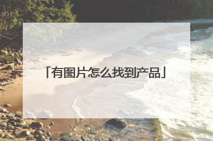 有图片怎么找到产品