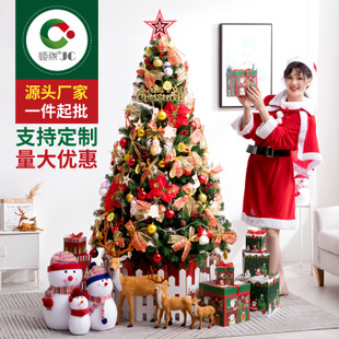 1.2米1.8米1.5米圣诞树套餐豪华加密装扮树2019新款韩版2.1米带灯